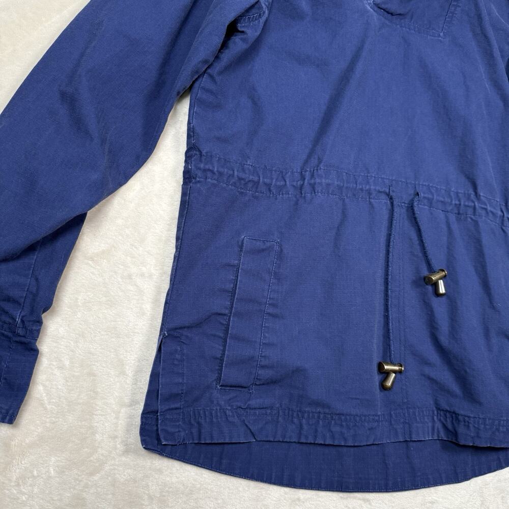 LEE VALLEY Ireland Pullover Jacket Women's Size Medium Drawstring Hooded Canvas - Picture 2 of 10
